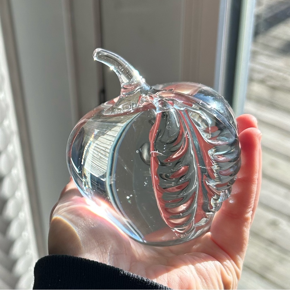 2/$30⚡️- HOME | Crystal Apple paperweight / decor